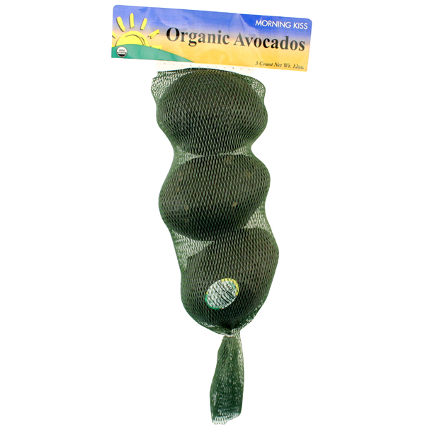slide 1 of 1, Morning Kiss Organic Avocados, 1 ct