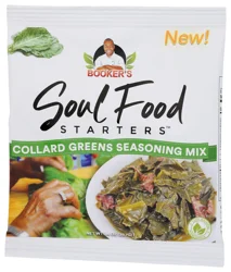 Booker's Soul Food Starters Collard Greens Seasoning Mix 1.4 oz
