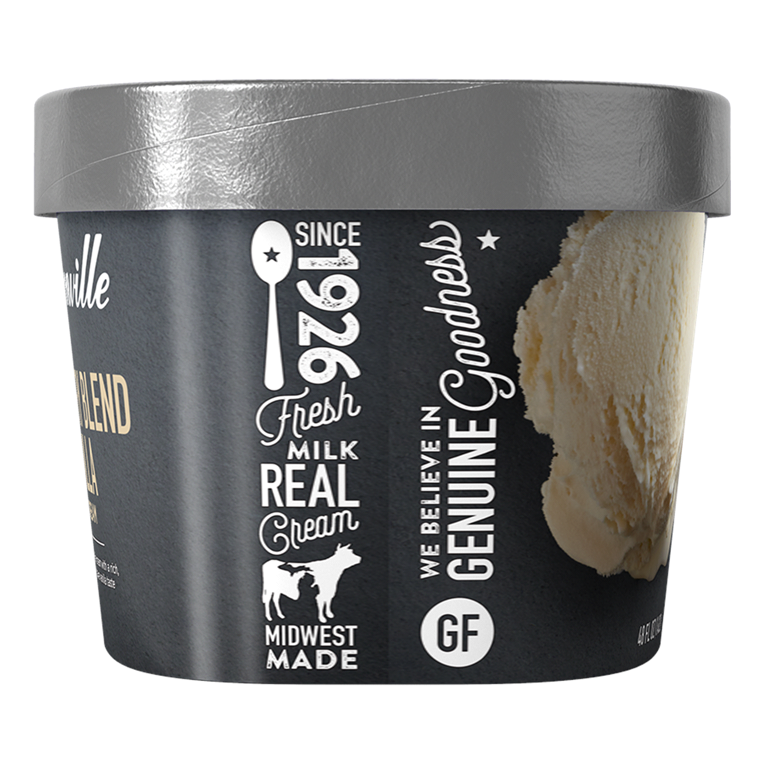 slide 3 of 4, Hudsonville Ice Cream Husonville Creamery Vanilla Blend Ice Cream, 48 oz