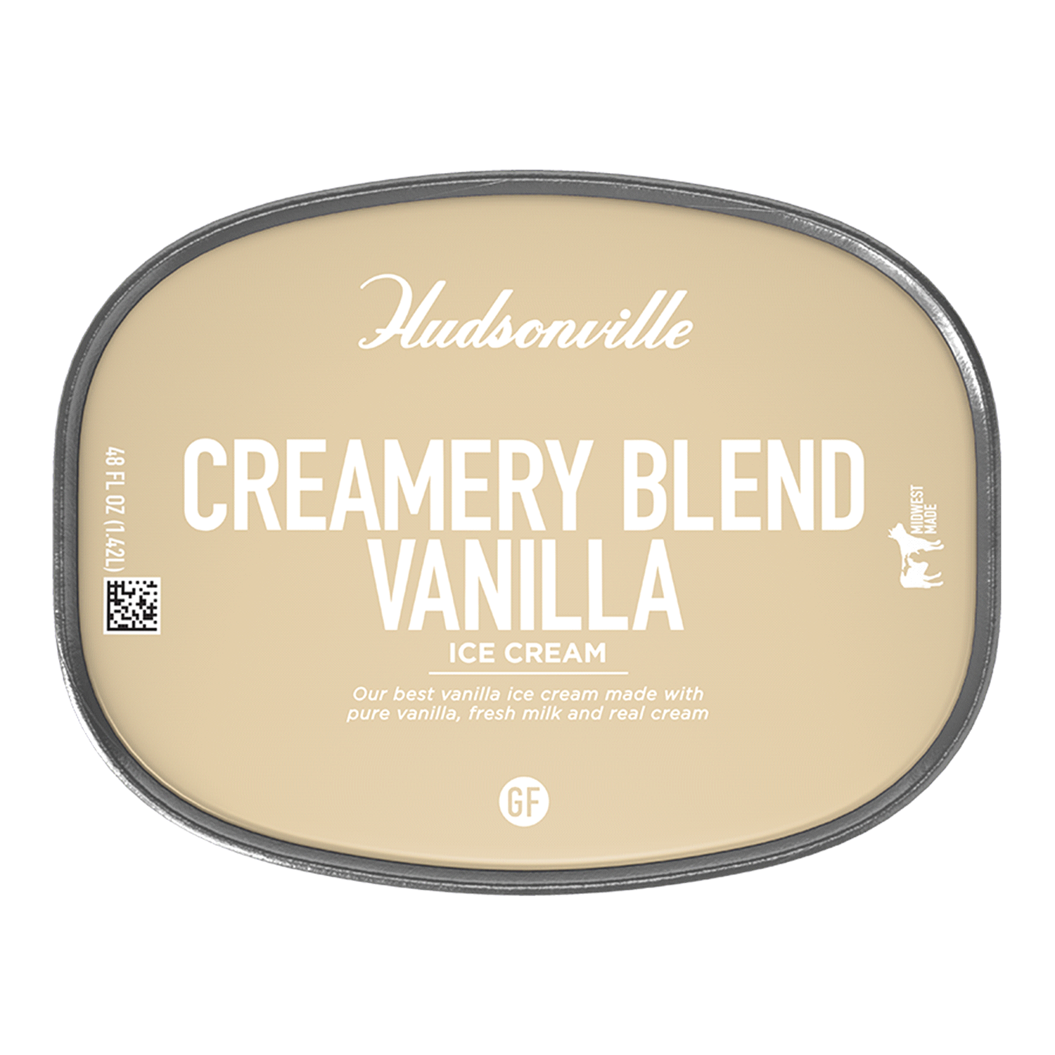 slide 4 of 4, Hudsonville Ice Cream Husonville Creamery Vanilla Blend Ice Cream, 48 oz