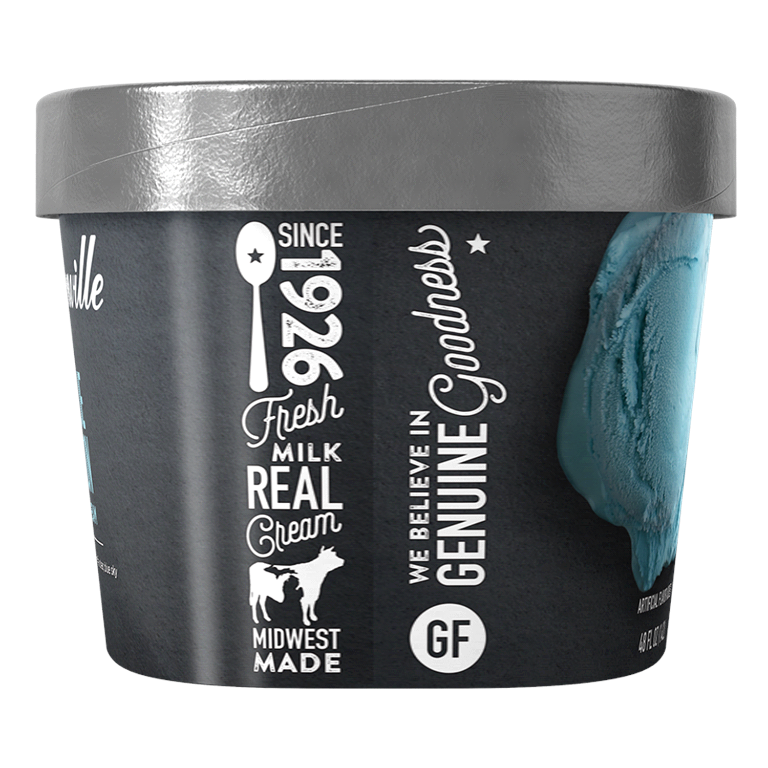 slide 3 of 4, Hudsonville Blue Moon Ice Cream 48 fl oz, 48 fl oz