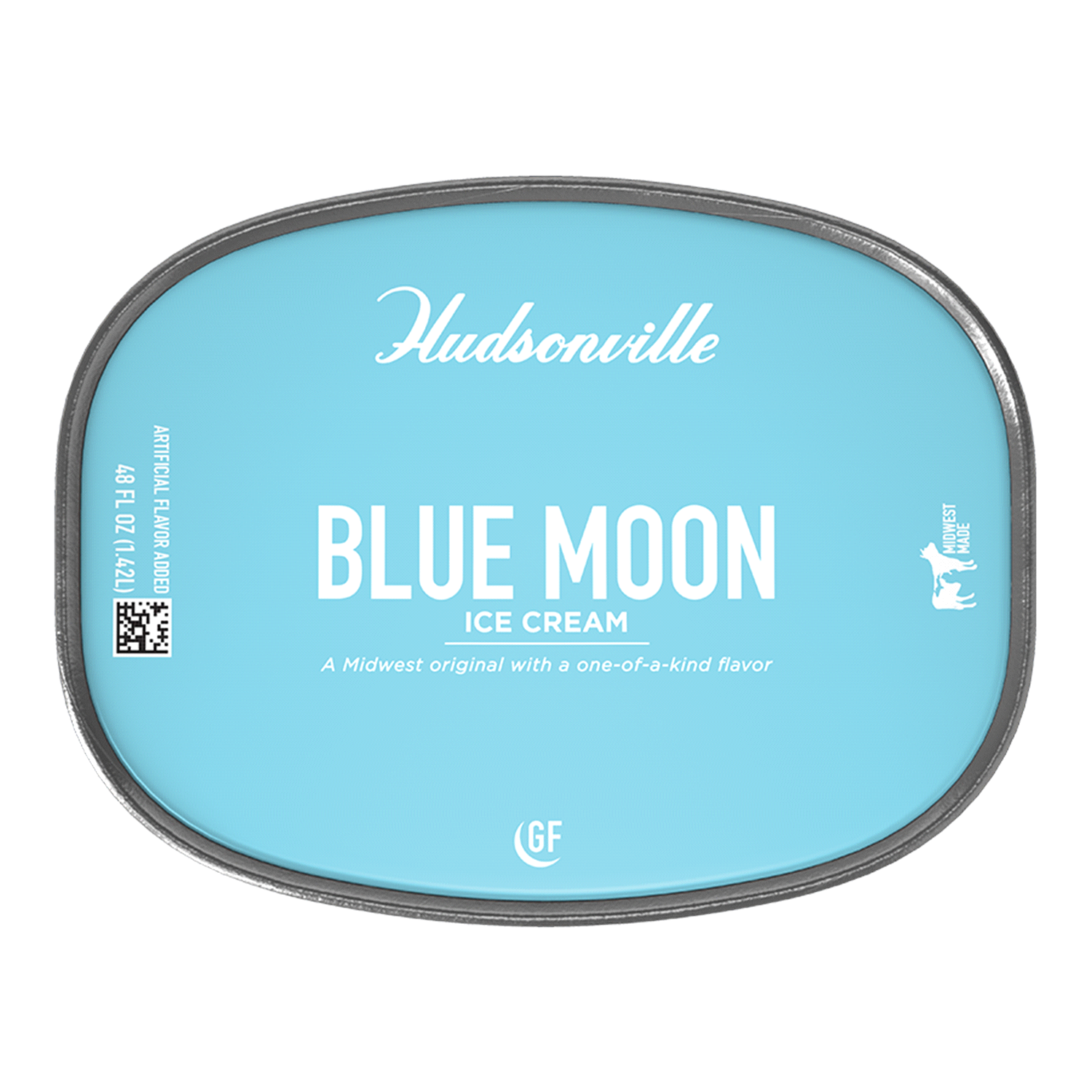 slide 4 of 4, Hudsonville Blue Moon Ice Cream 48 fl oz, 48 fl oz