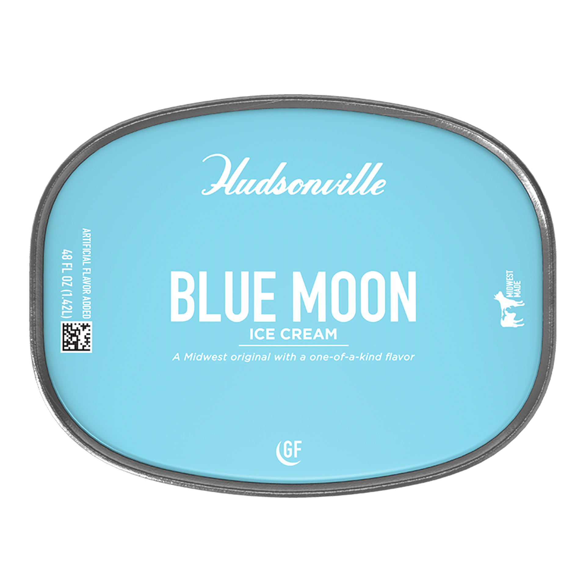 slide 10 of 21, Hudsonville Ice Cream Blue Moon, 48 fl oz