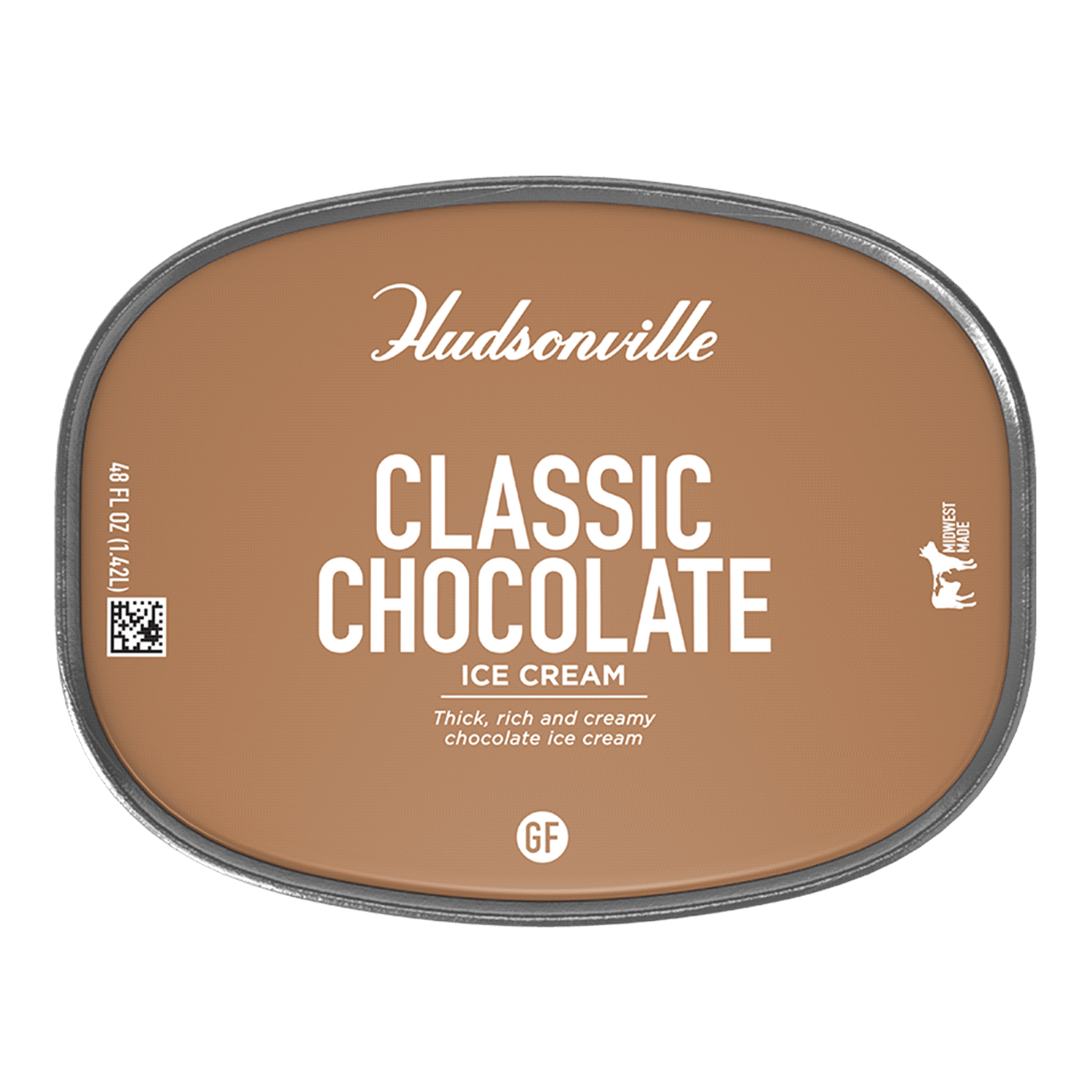 slide 4 of 4, Hudsonville Classic Chocolate Ice Cream 48 fl oz, 48 fl oz