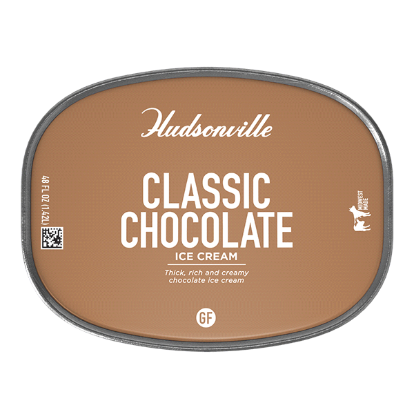 slide 8 of 21, Hudsonville Ice Cream Chocolate, 48 fl oz