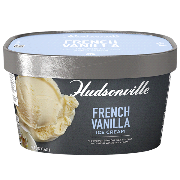 slide 9 of 25, Hudsonville Ice Cream French Vanilla, 48 oz