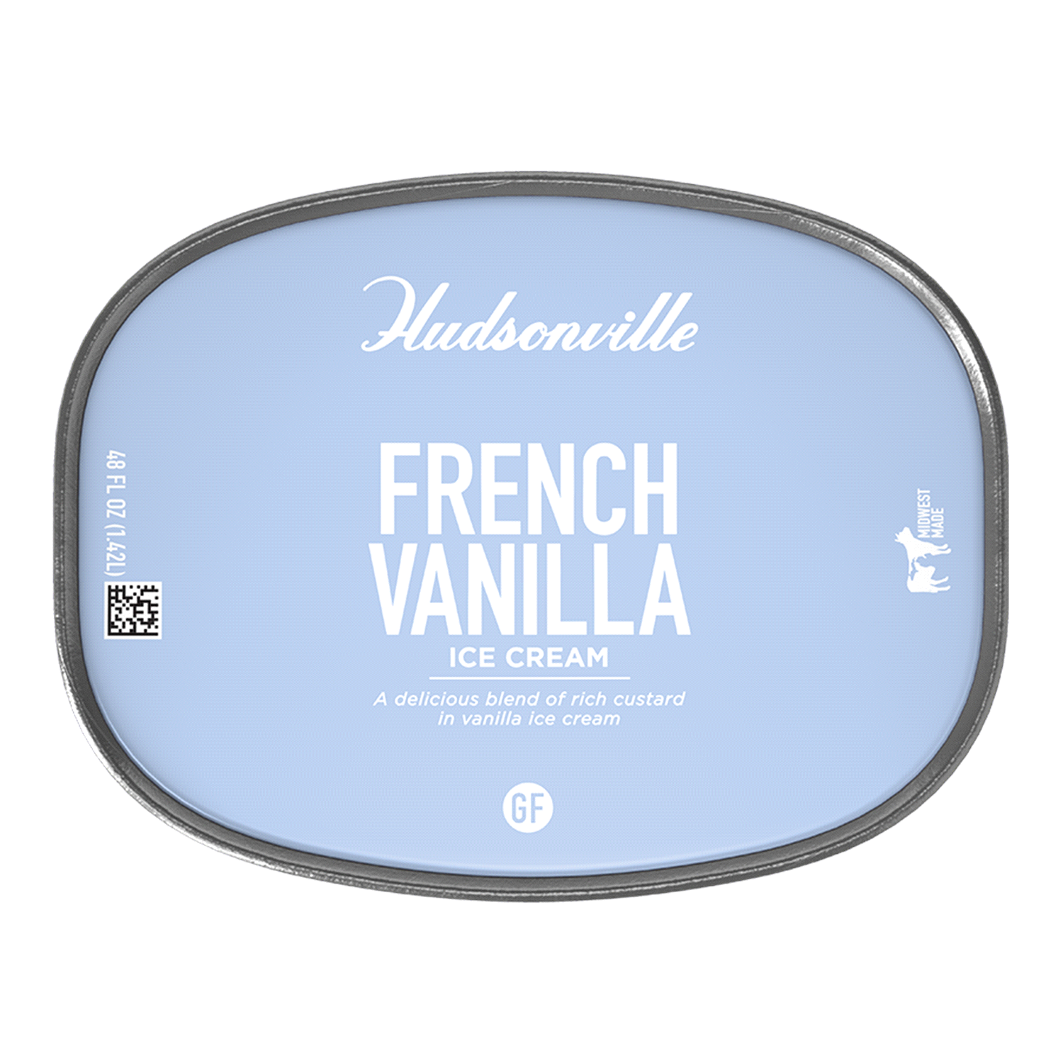slide 3 of 5, Hudsonville French Vanilla Ice Cream 48 fl oz, 48 fl oz