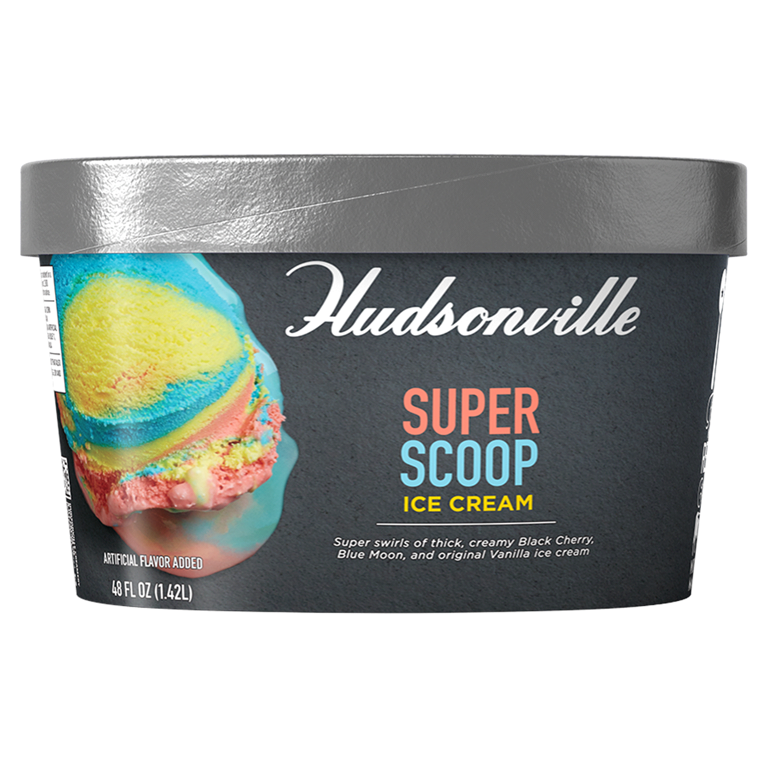 slide 1 of 4, Hudsonville Super Scoop Ice Cream 48 fl oz, 48 fl oz