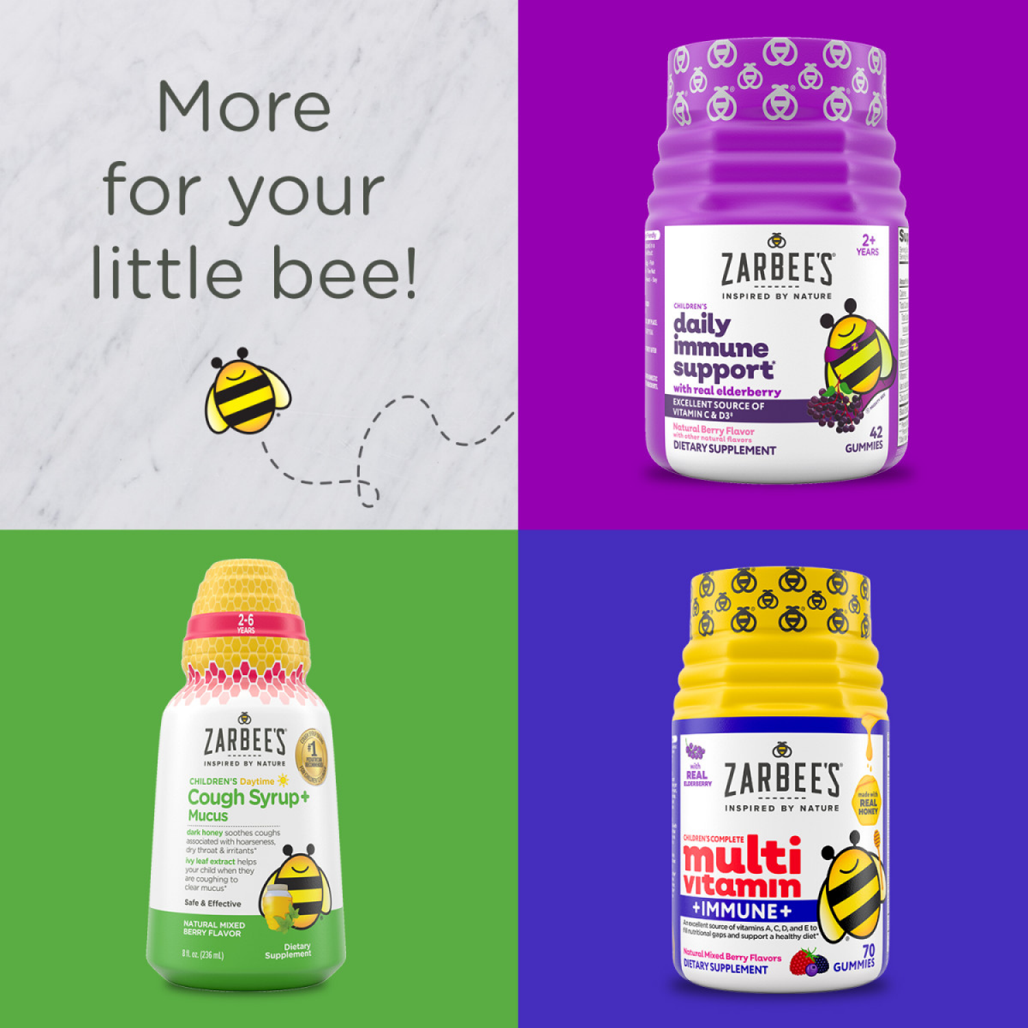 slide 5 of 8, Zarbee's Naturals Children's Sleep with Melatonin Supplement, Natural Grape, 50 Chewables, 50 ct