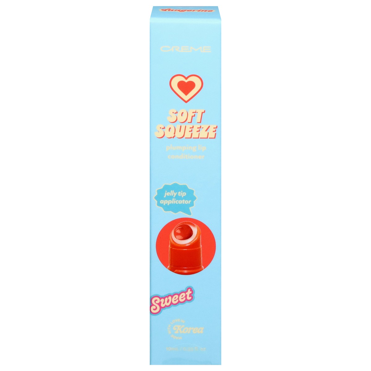 slide 1 of 14, THE CREME SHOP The Crème Shop Soft Squeeze Plumping Lip Condtr - Tangerine, 1 ct
