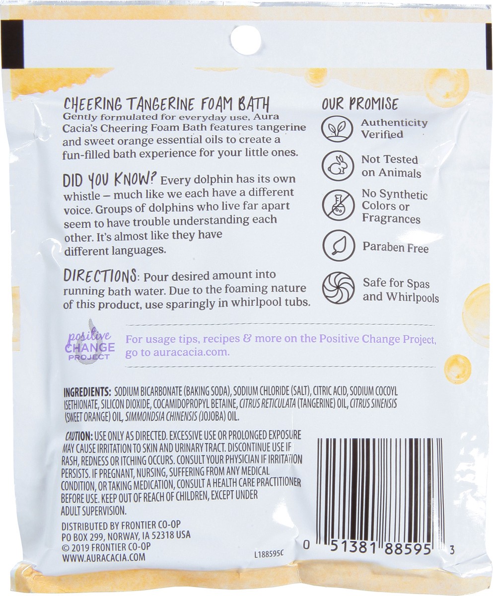 slide 5 of 9, Aura Cacia Cheering Aromatherapy Foam Bath For Kids, 2.5 oz