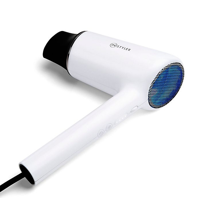 slide 2 of 4, InStyler 7X Smart Hair Dryer - White, 1 ct