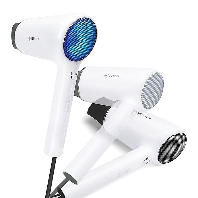 slide 3 of 4, InStyler 7X Smart Hair Dryer - White, 1 ct