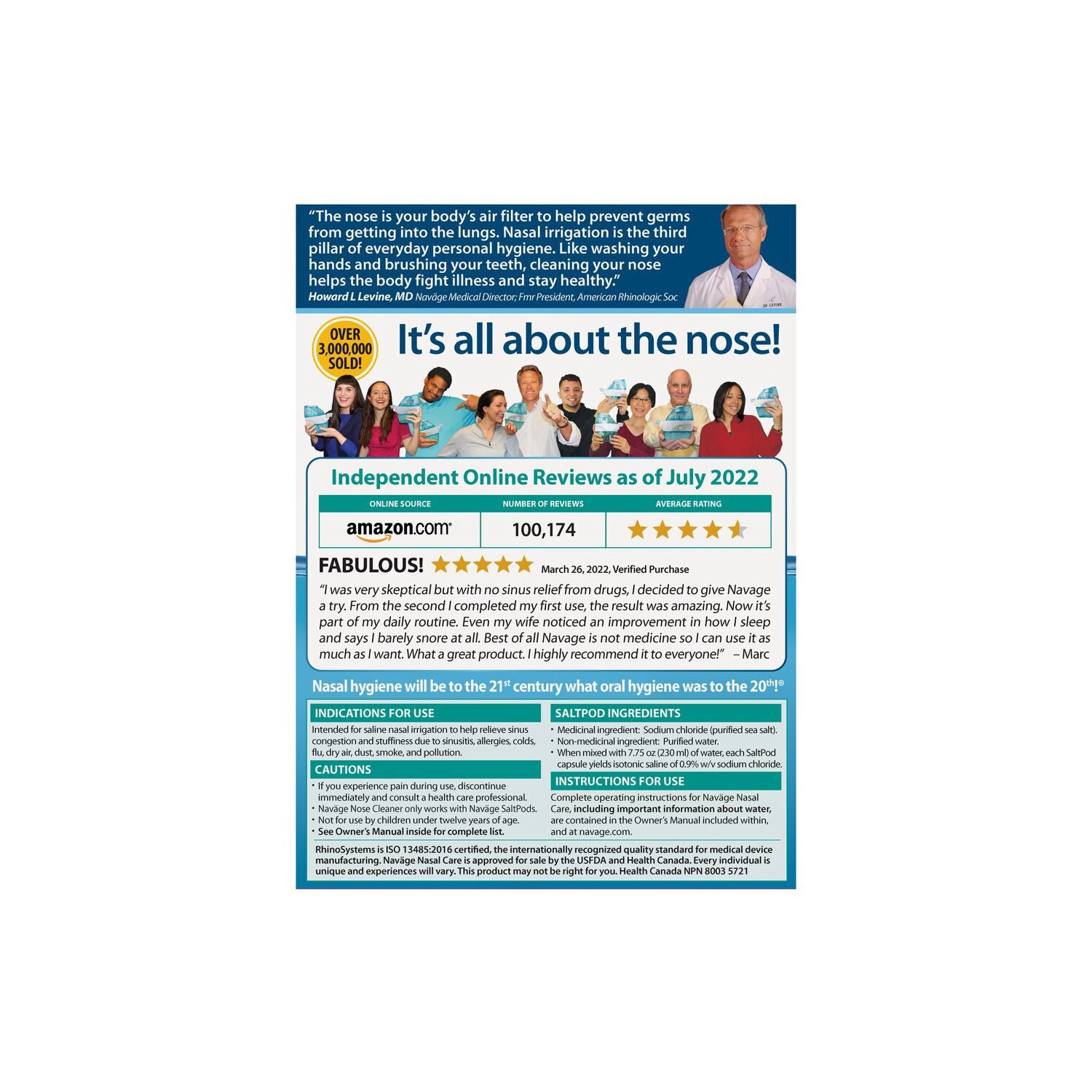 slide 5 of 10, Naväge Navage Retail Starter Kit, 1 ct