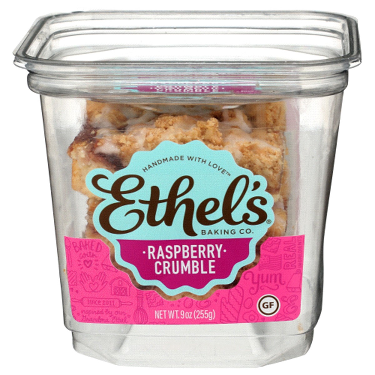 slide 1 of 21, Ethels Oatmeal Raspberry Crumble Bar, 9 oz