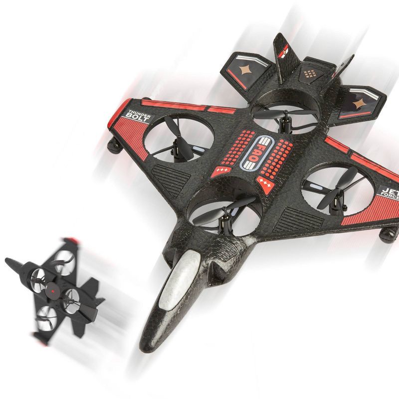 slide 3 of 6, FAO Schwarz Thunderbolt Jet X2 Drone, 1 ct