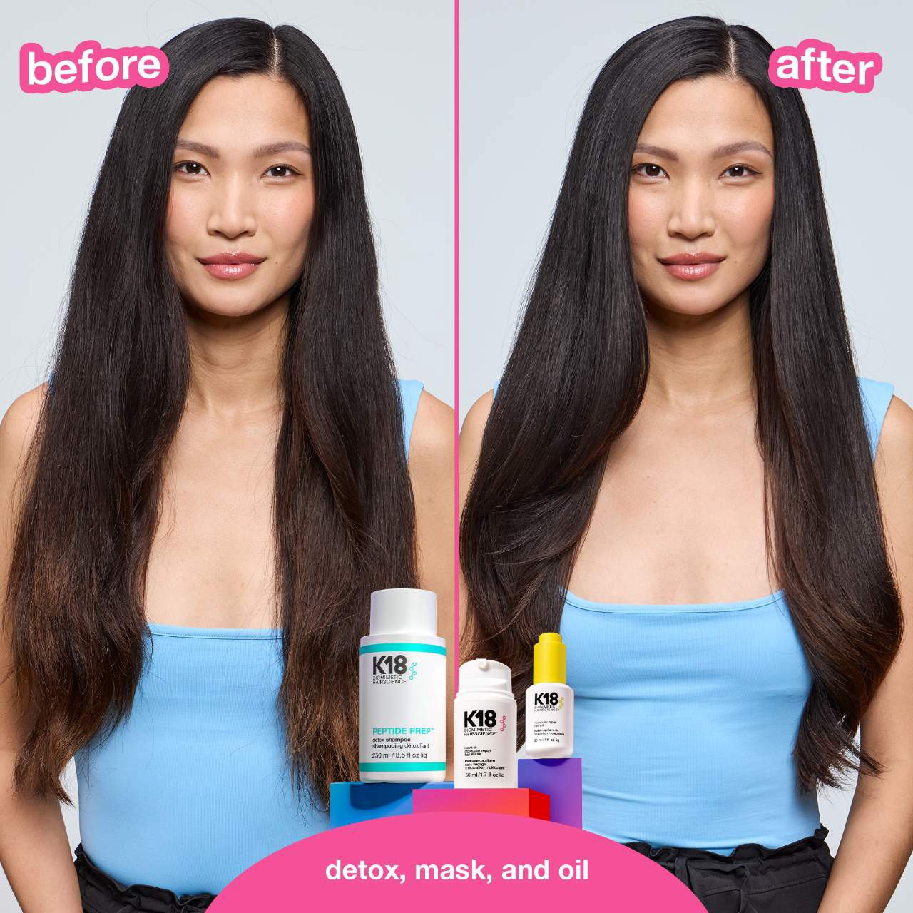 slide 7 of 10, K18 Biomimetic Hairscience Molecular Repair Hair Oil 1 oz / 30 mL,