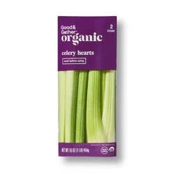 Fresh Organic Celery Hearts - 16oz/2ct - Good & Gather™