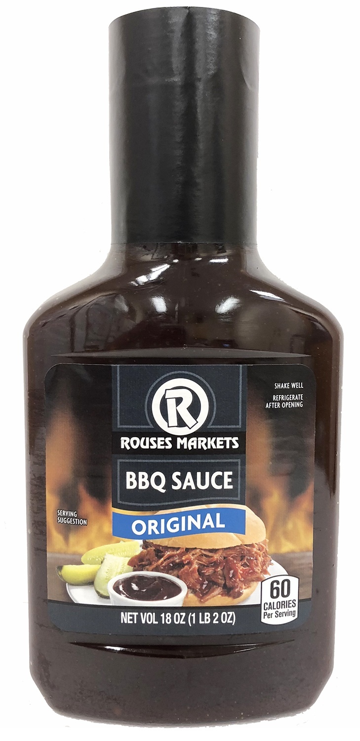 slide 1 of 1, Rouses Original BBQ Sauce, 18 oz