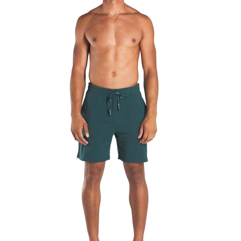 slide 6 of 6, Pair of Thieves Men's Super Soft Lounge Pajama Shorts - Dark Teal Blue M, 1 ct