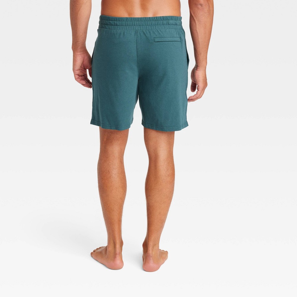 slide 3 of 6, Pair of Thieves Men's Super Soft Lounge Pajama Shorts - Dark Teal Blue XL, 1 ct