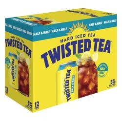 Twisted Tea Hard Iced Tea, Half & Half, Lemonade