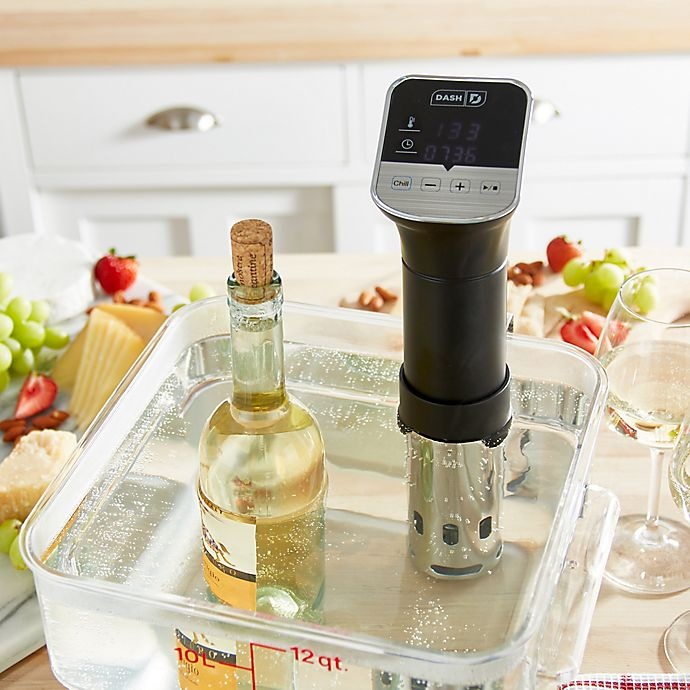 slide 9 of 9, Dash Chef Series Stainless Steel Sous Vide Circulator with Chill, 1 ct