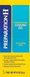 PREPARATION H Hemorrhoid Symptom Treatment Cooling Gel, Fast Discomfort Relief with Vitamin E and Aloe, Tube (0.9 Ounce)