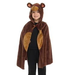 Meijer Corporate Seasonal Halloween Bear Plush Cape Kit