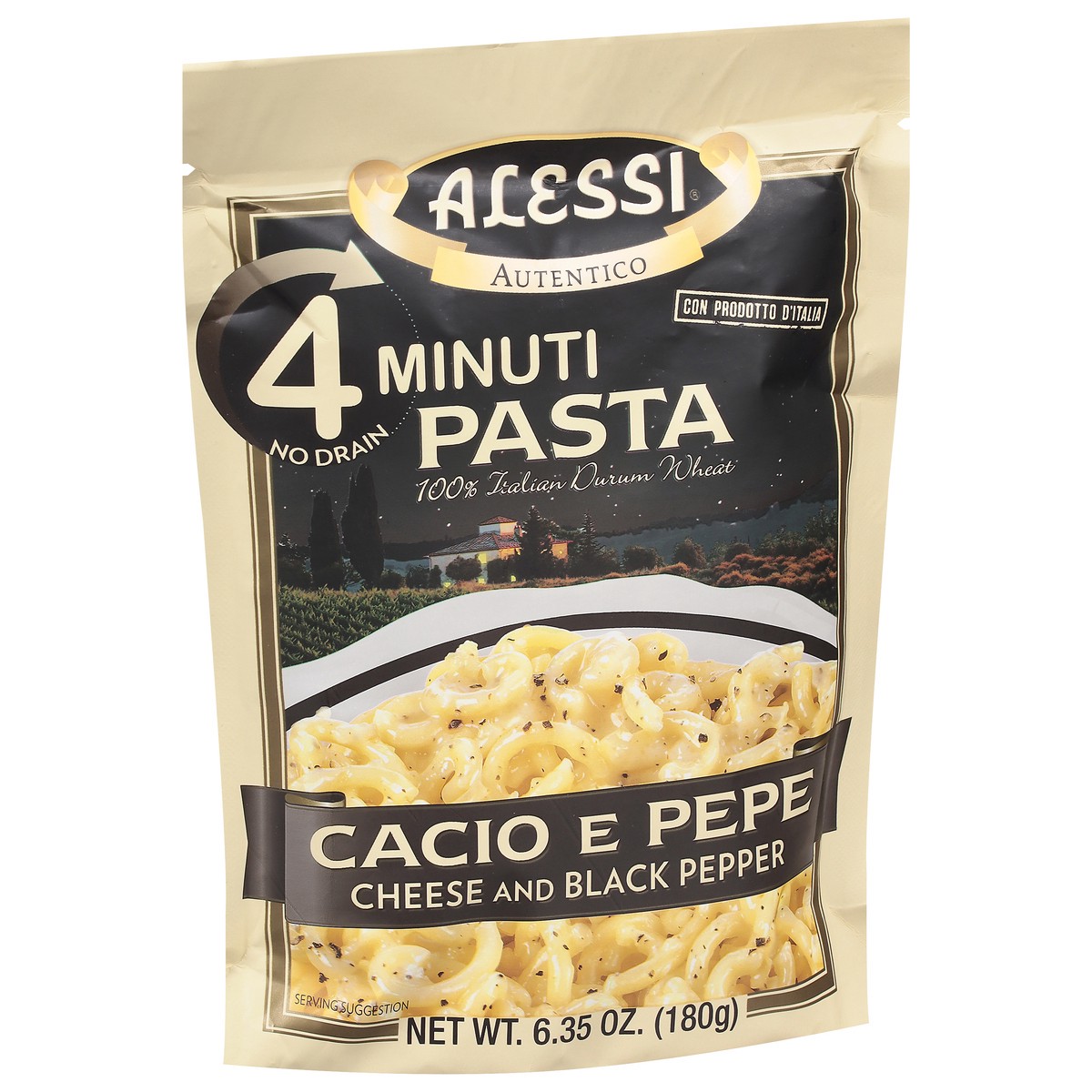 slide 8 of 9, Alessi Cacio E Pepe Pasta, 6.35 oz