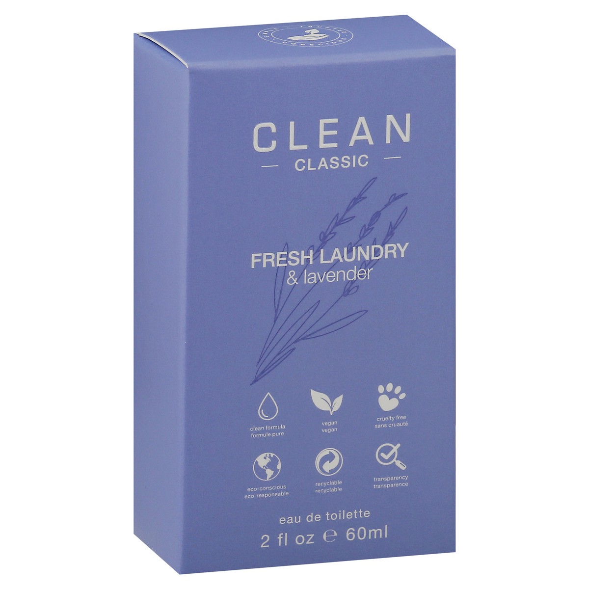 slide 4 of 9, Clean Classic Fresh Laundry & Lavender Eau De Toilette 2 oz, 2 oz