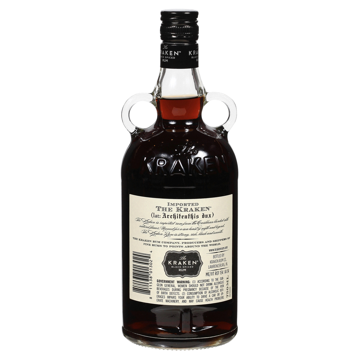 slide 2 of 2, The Kraken Black Spiced Rum, 750 ml