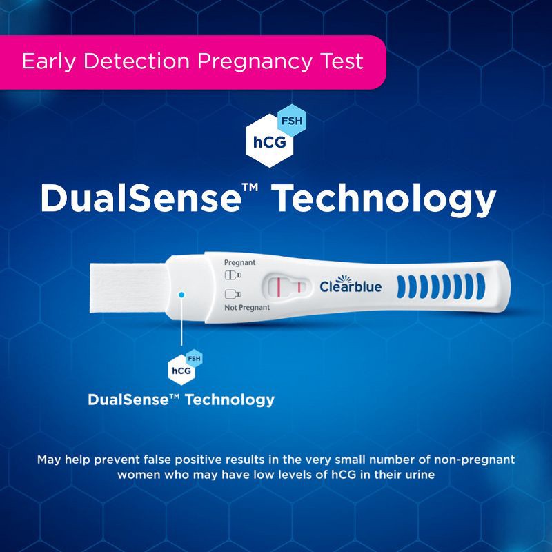 slide 7 of 11, Clearblue Combo Pregnancy Tests - 10ct, 10 ct