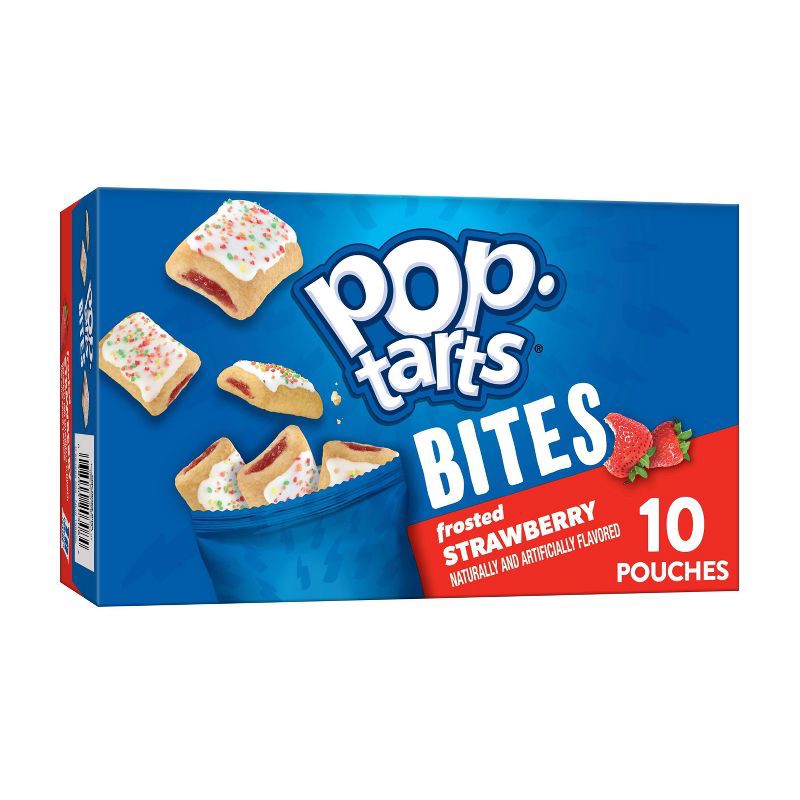 slide 1 of 8, Pop-Tarts Bites Frosted Strawberry Pastries - 10ct /14.1oz, 10 ct, 14.1 oz