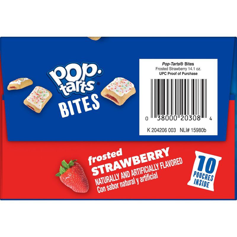 slide 6 of 8, Pop-Tarts Bites Frosted Strawberry Pastries - 10ct /14.1oz, 10 ct, 14.1 oz