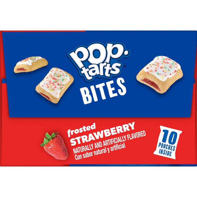 slide 7 of 8, Pop-Tarts Bites Frosted Strawberry Pastries - 10ct /14.1oz, 10 ct, 14.1 oz