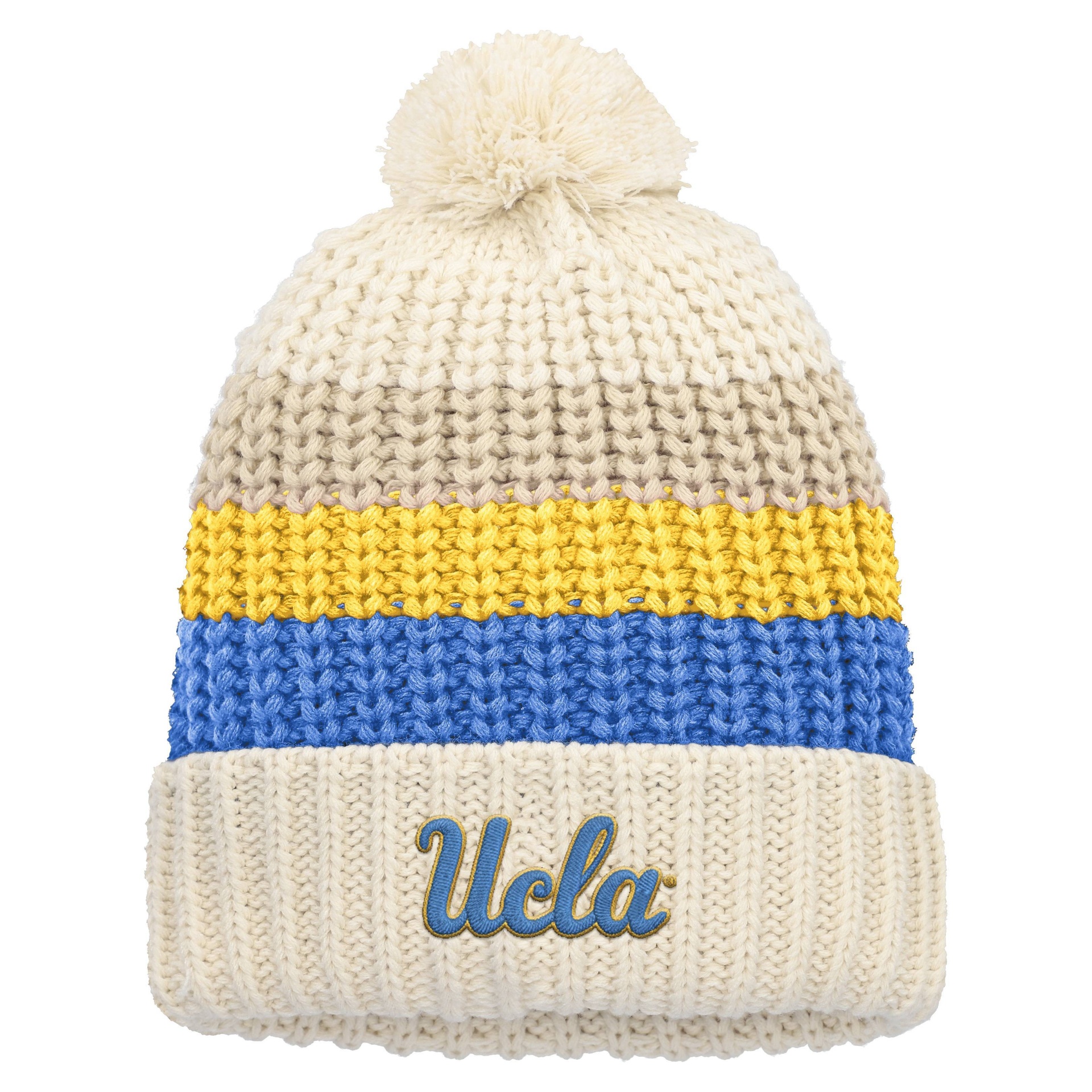 slide 1 of 2, NCAA UCLA Bruins Dissolve Knit Beanie, 1 ct