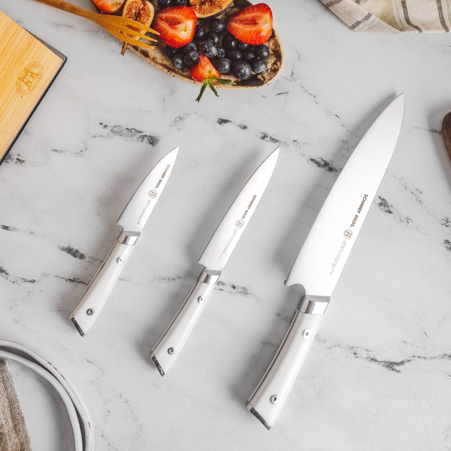 slide 3 of 3, Professional 3-Piece Knife Set, 1 ct