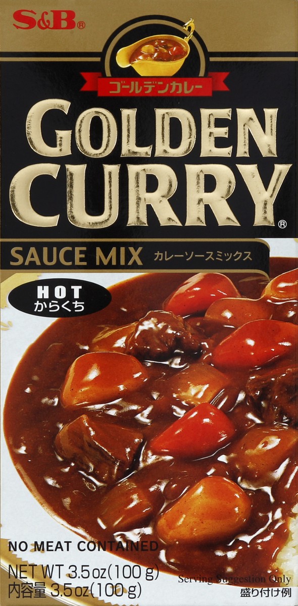 slide 4 of 4, S&B Curry Mix, 3.5 oz