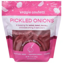 Veggie Confetti Pickled Red Onions 12 Oz.