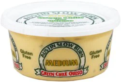Austin Slow Burn Green Medium Chile Con Queso - 12 oz