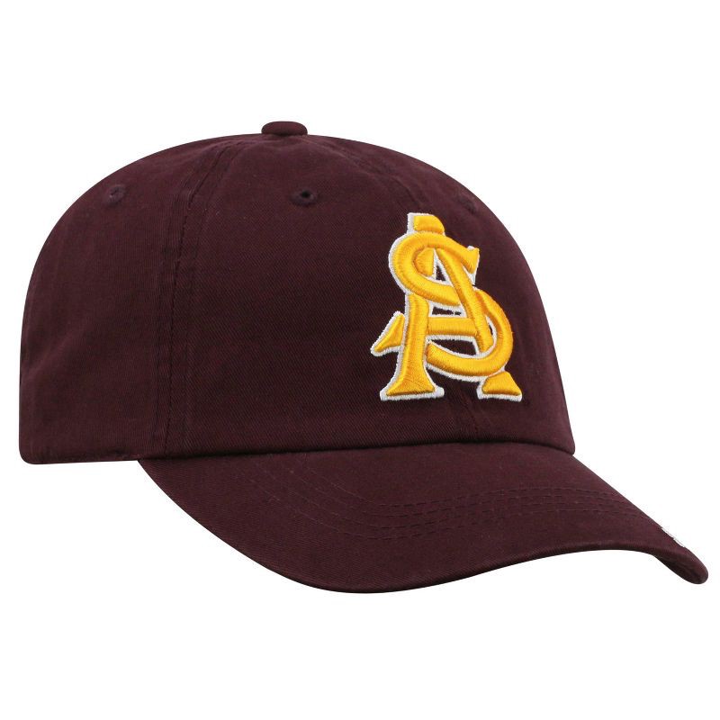 slide 2 of 4, NCAA Arizona State Sun Devils Captain Unstructured Washed Cotton Hat, 1 ct
