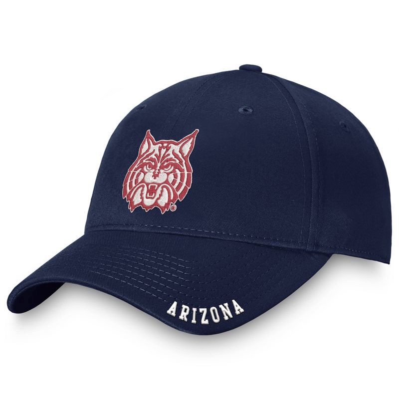 slide 1 of 2, NCAA Arizona Wildcats Captain Unstructured Washed Cotton Hat, 1 ct