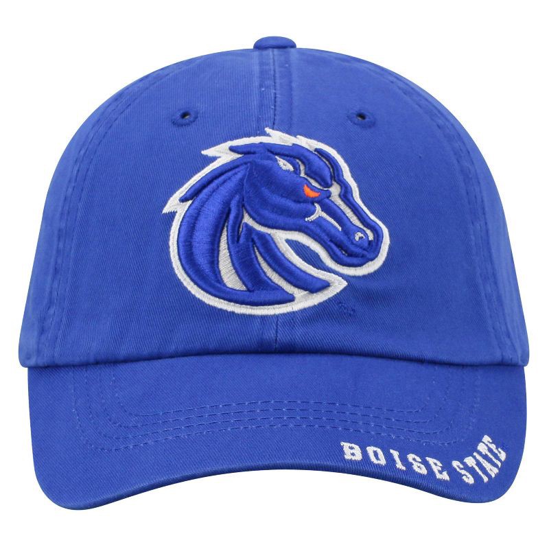 slide 3 of 4, NCAA Boise State Broncos Captain Unstructured Washed Cotton Hat: Adjustable Solid Baseball Cap, 1 ct