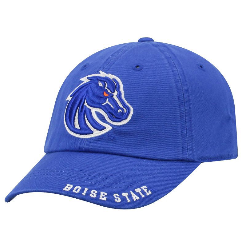 slide 1 of 4, NCAA Boise State Broncos Captain Unstructured Washed Cotton Hat: Adjustable Solid Baseball Cap, 1 ct