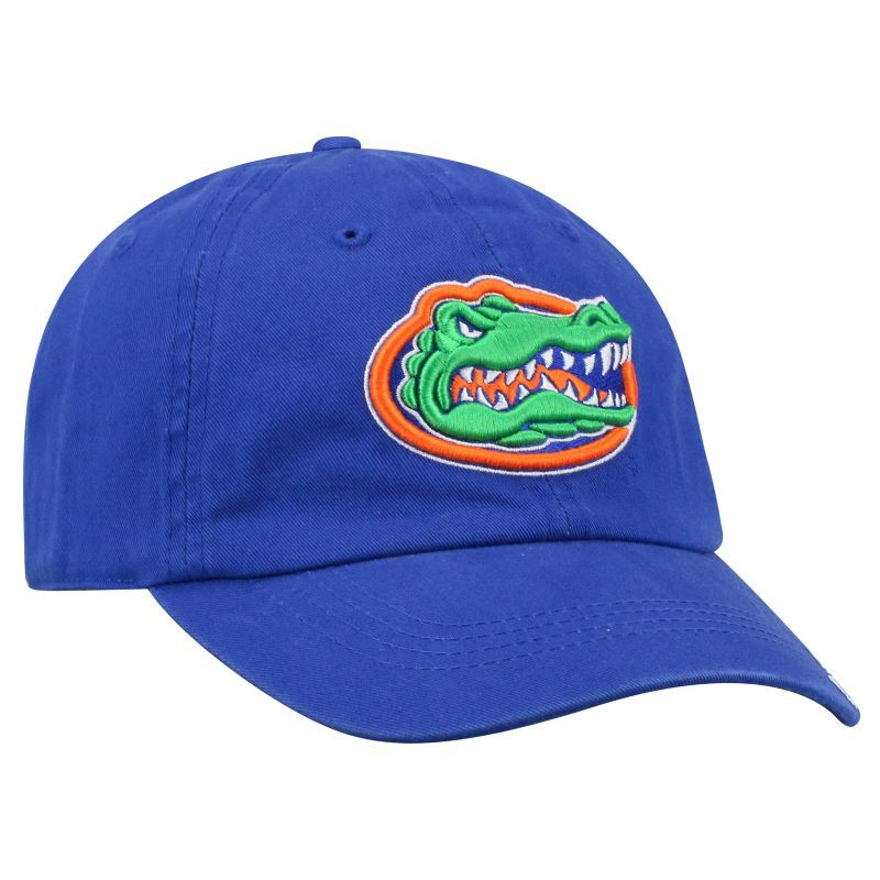 slide 2 of 4, NCAA Florida Gators Captain Unstructured Washed Cotton Hat: University of Florida Adjustable Baseball Cap, 1 ct