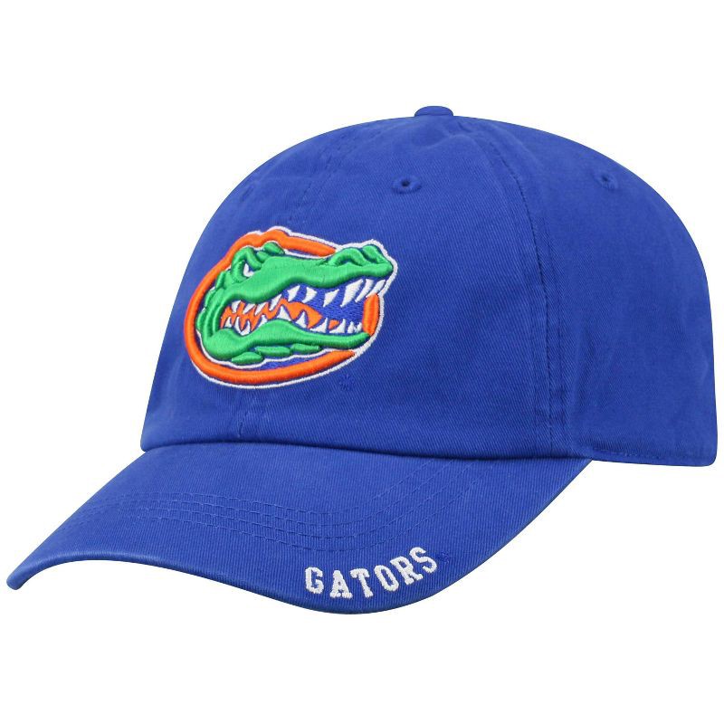 slide 1 of 4, NCAA Florida Gators Captain Unstructured Washed Cotton Hat: University of Florida Adjustable Baseball Cap, 1 ct