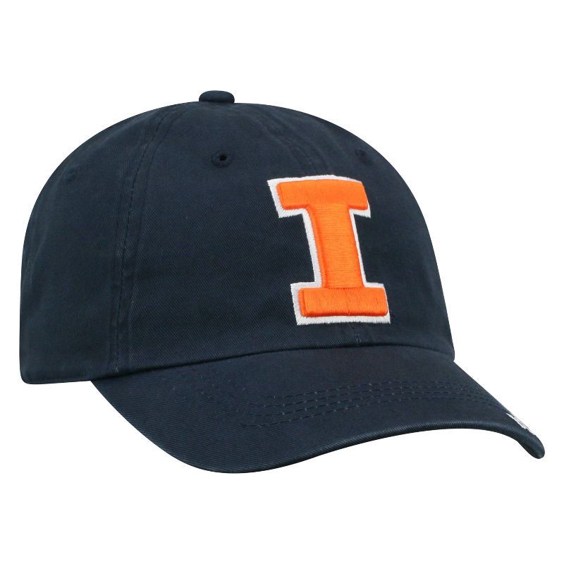 slide 2 of 4, NCAA Illinois Fighting Illini Unstructured Washed Cotton Hat, 1 ct