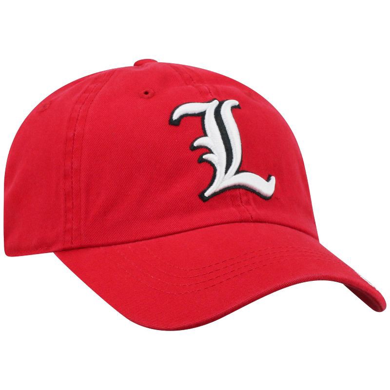 slide 2 of 4, NCAA Louisville Cardinals Captain Unstructured Washed Cotton Hat: Adjustable Solid Design, 1 ct