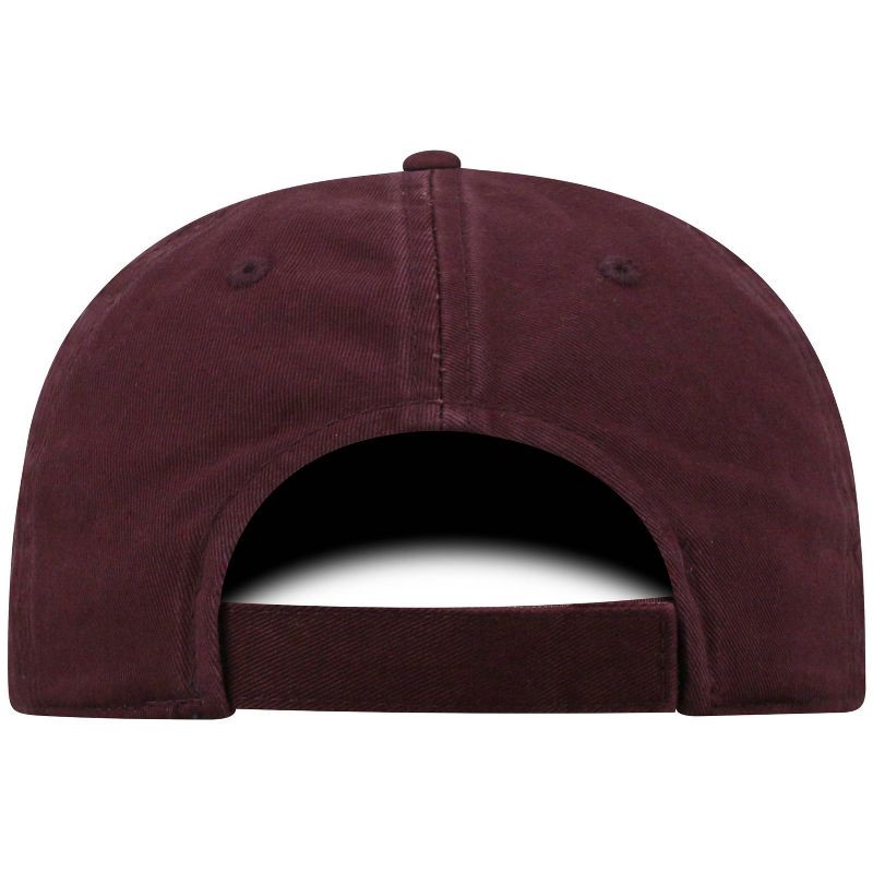 slide 4 of 4, NCAA Mississippi State Bulldogs Unstructured Washed Cotton Hat: Adjustable Solid Baseball Cap, 1 ct